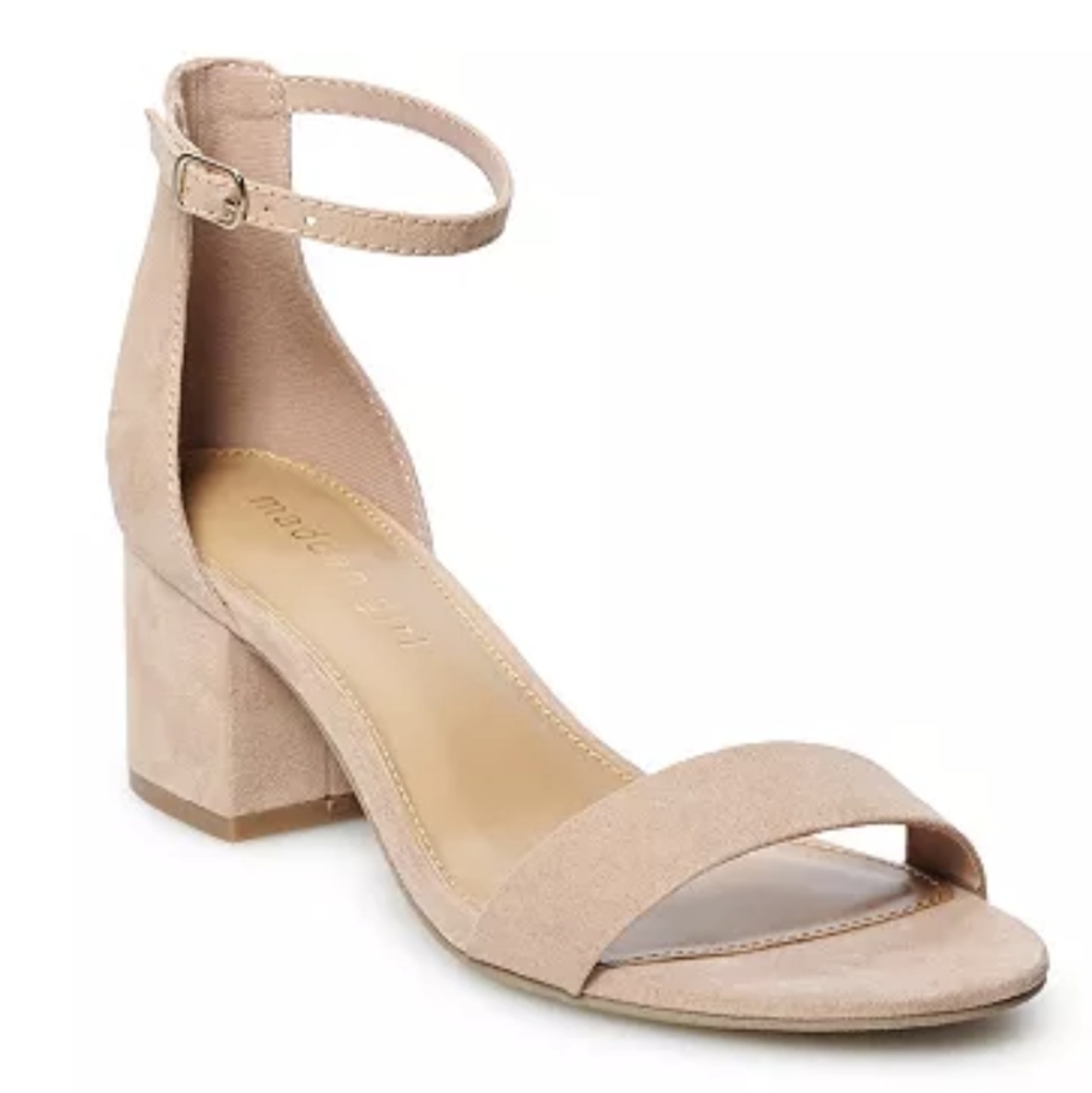 COPY - Brand New. Madden Girl: Ileana Dress Sandals. Color Blush. Size 7.5